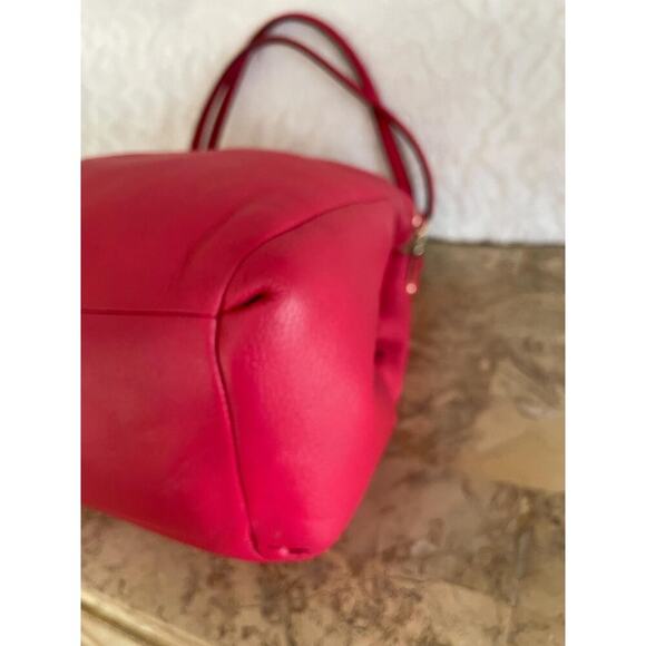 Coach Phoebe Pink leather hobo shoulder bag F34495 - Picture 7 of 10